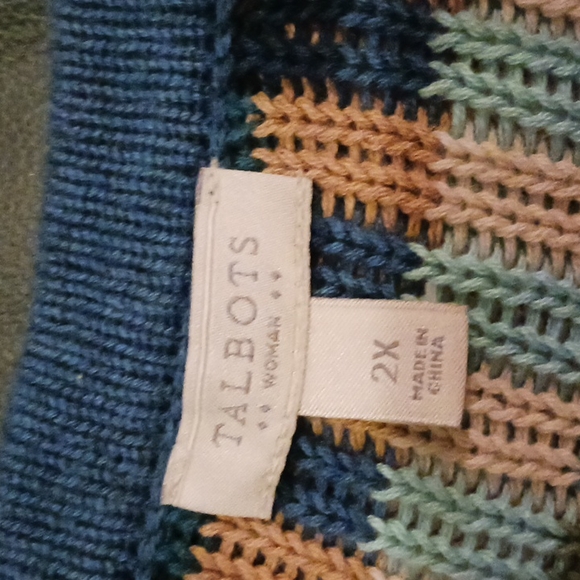 Open-Front Checked Cardigan - Picture 4 of 5